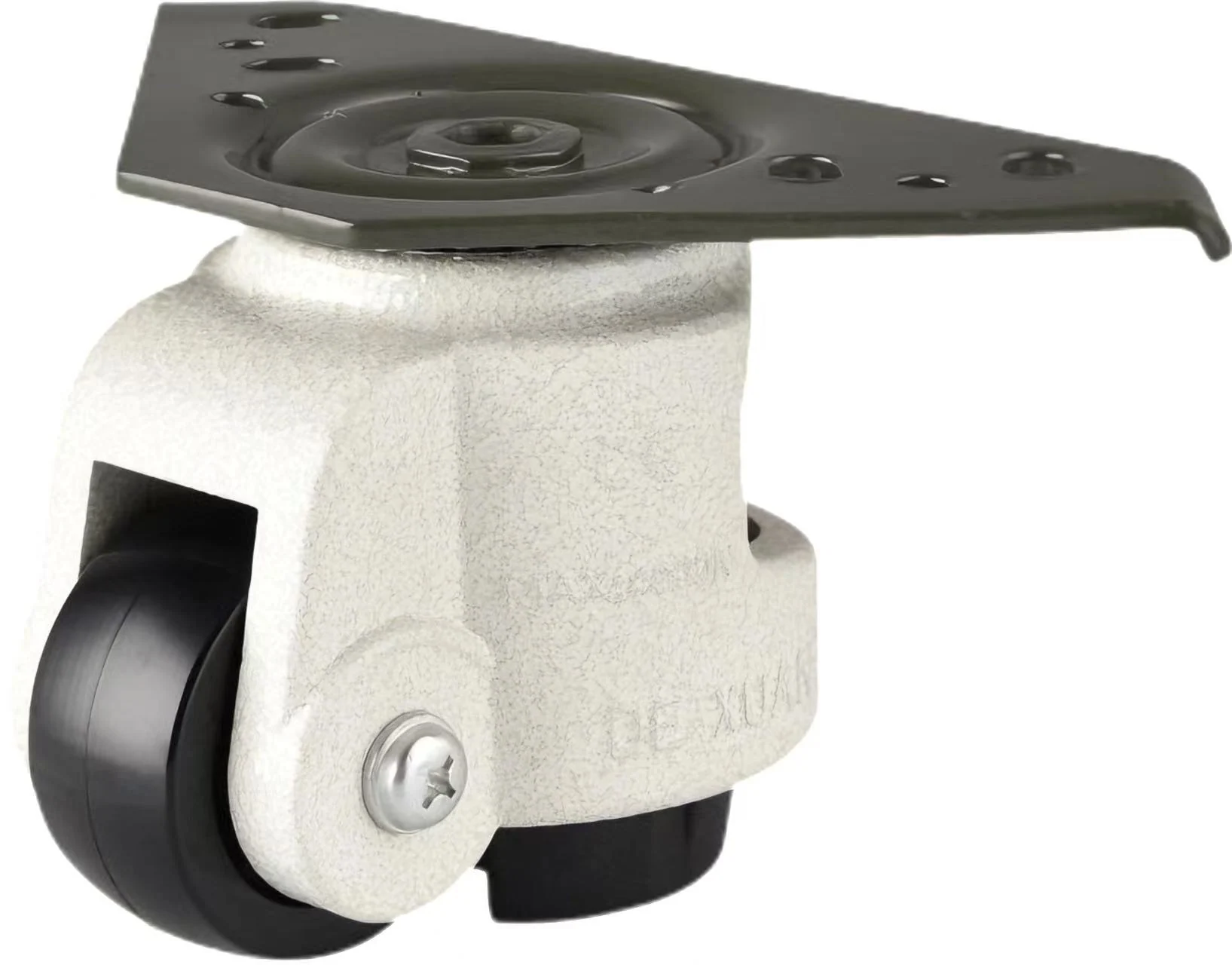 DC-100F-S Maximum Duty Leveling Caster — Large Plate