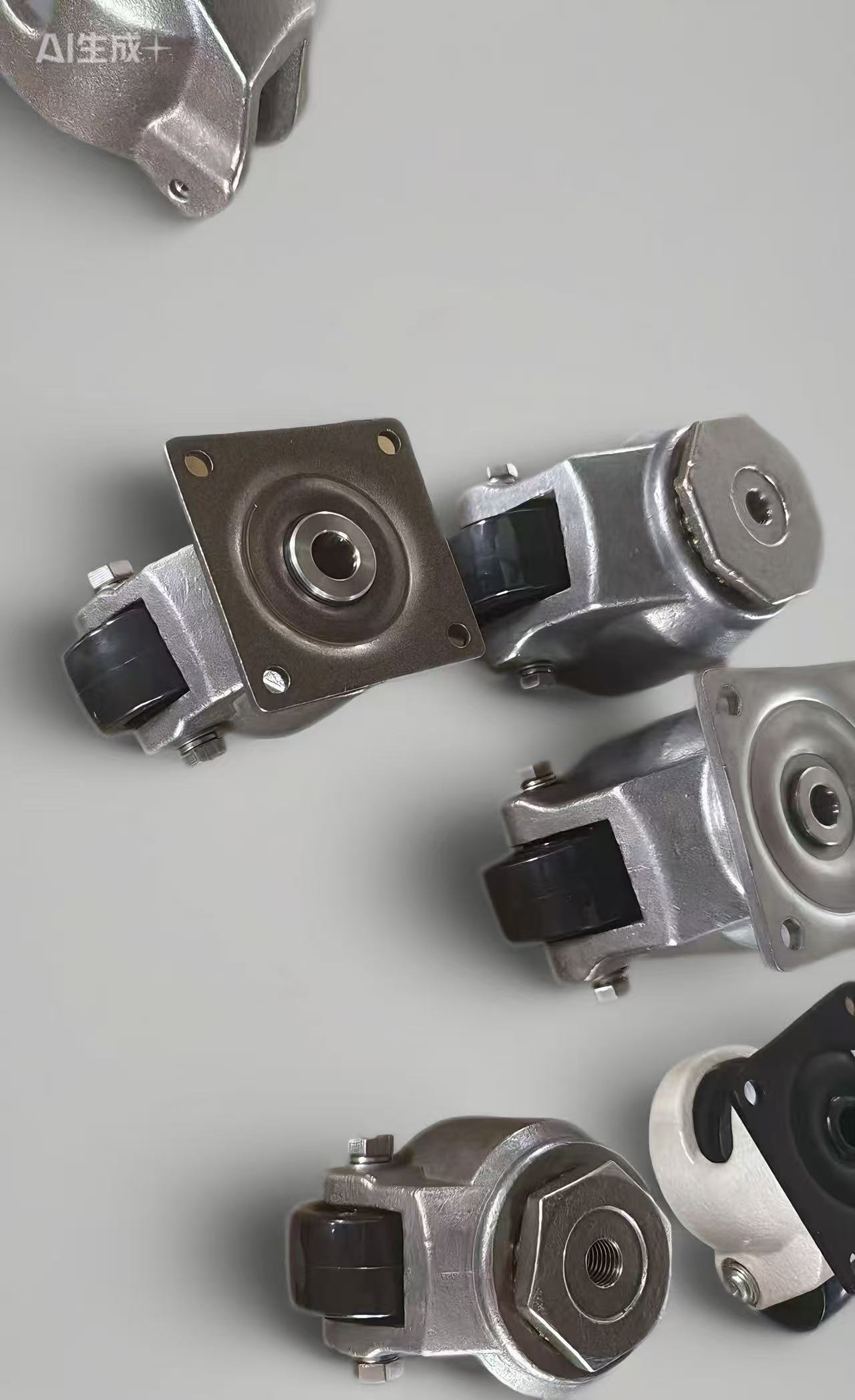 DCST-50F Stainless Leveling Caster