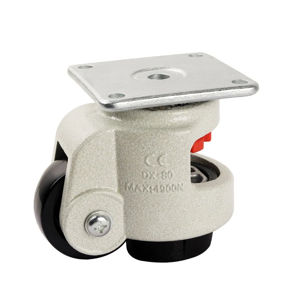 DC-100FH Maximum Duty Leveling Caster — Reinforced Plate