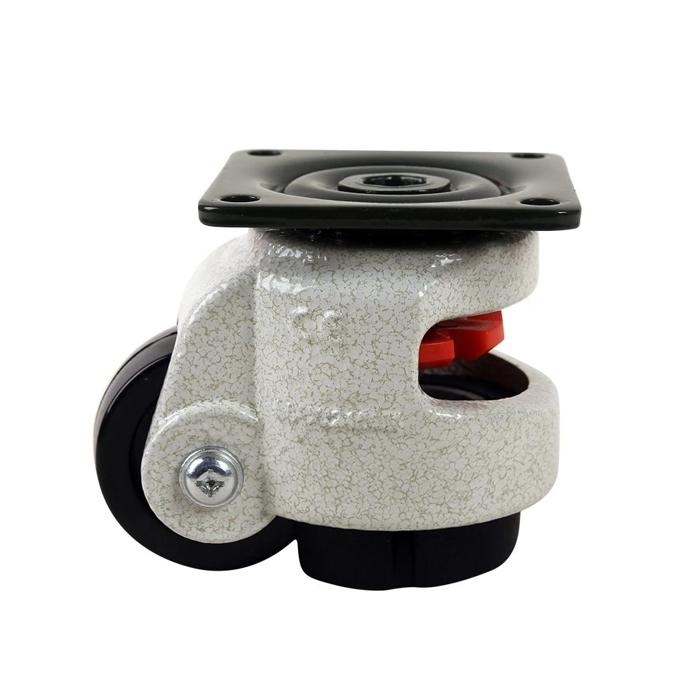 DC-60F Heavy Duty Leveling Caster with Top Plate