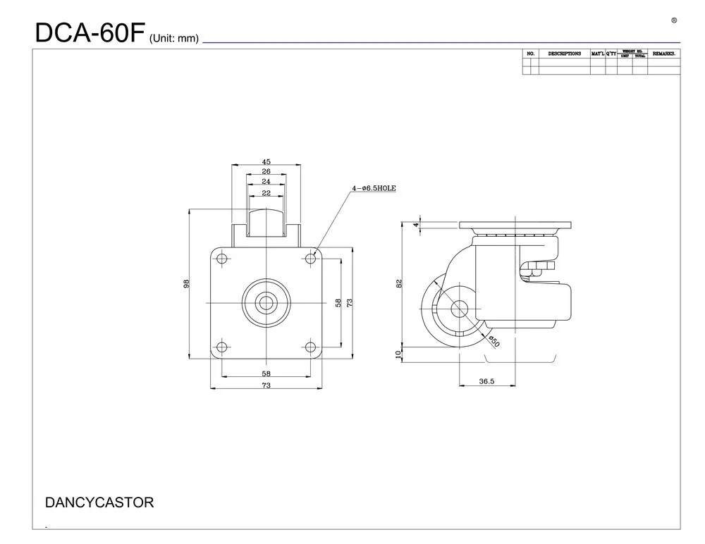 DCA-60F Heavy Duty