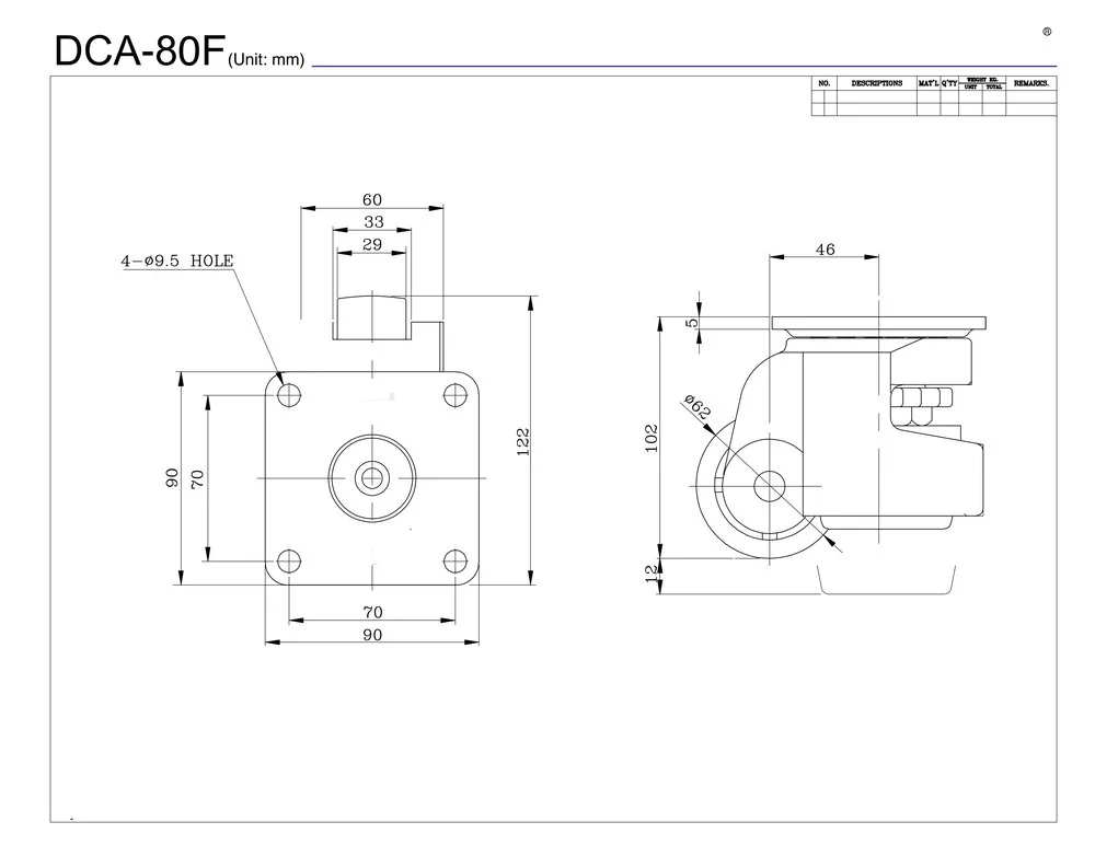 DCA-80F Super Heavy Duty